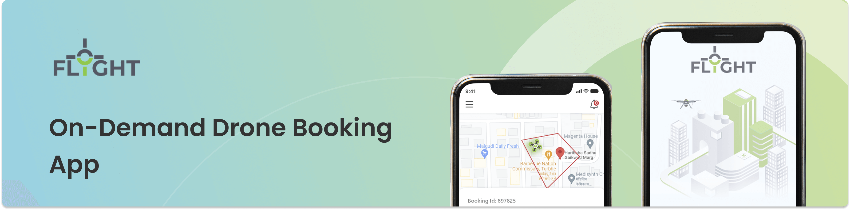 On-demand Drone Booking app